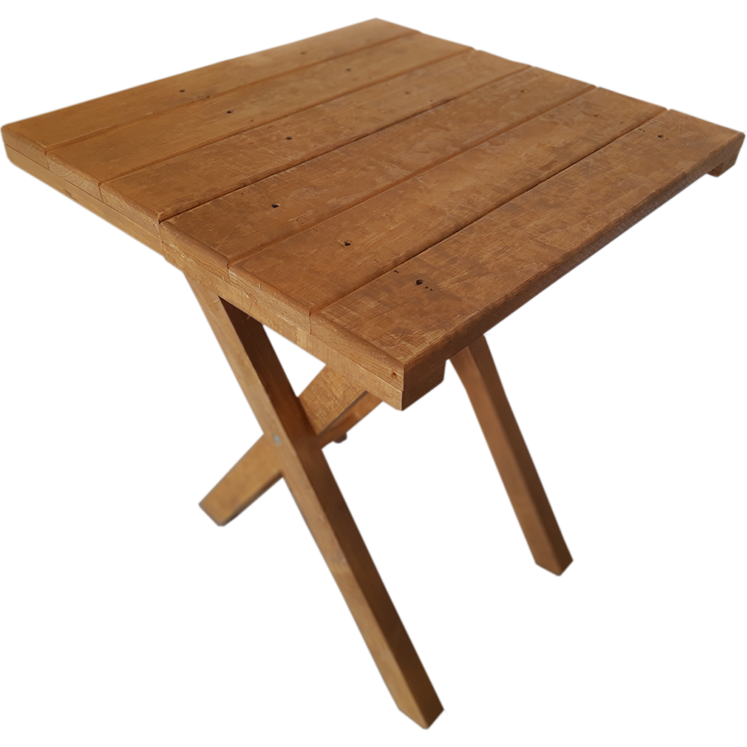 Cala de mesa cuadrada de madera, tablones rústicos de piso, aspecto  impreso, casa de campo, imagen de grano de roble nogal, borde elástico, se  puede