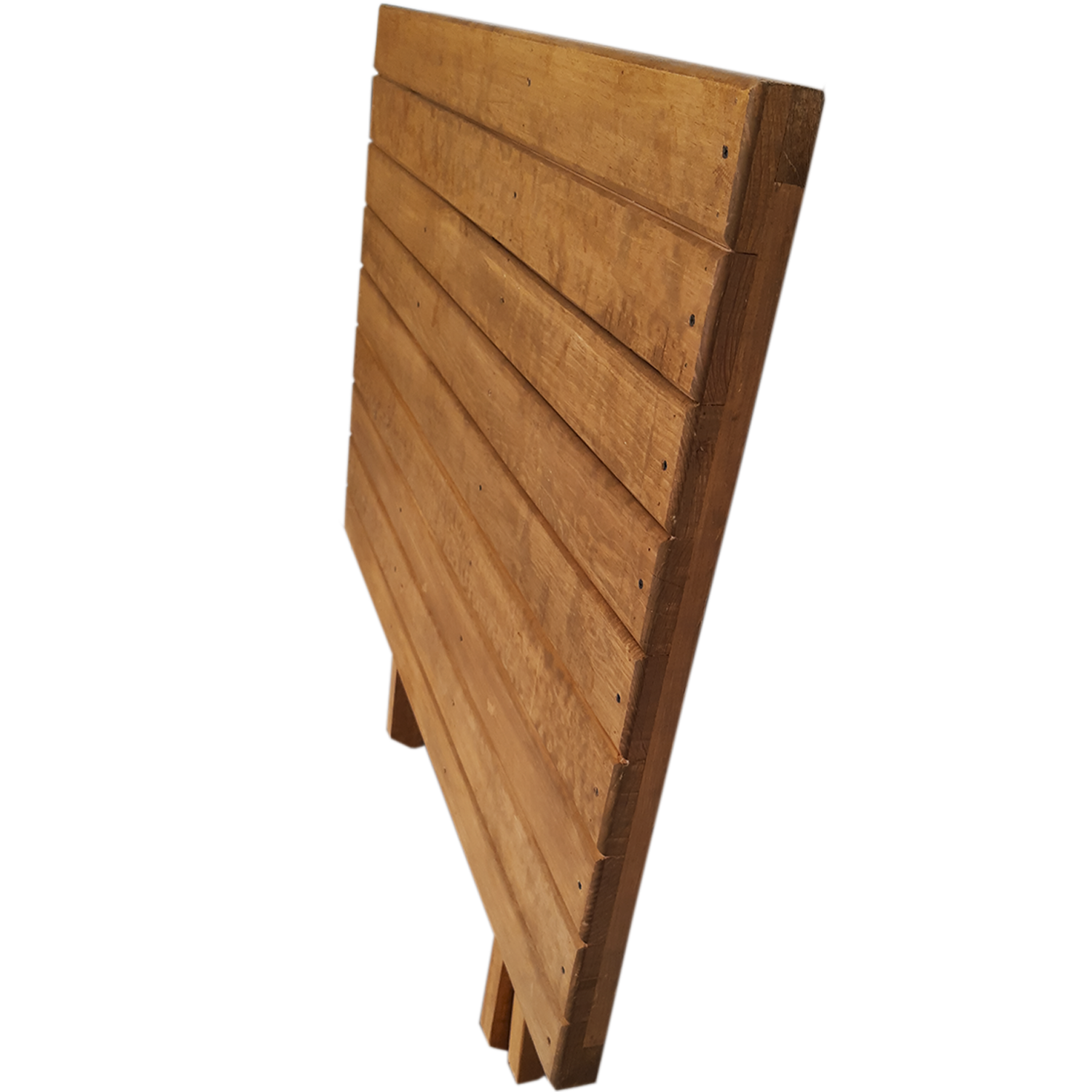 Cala de mesa cuadrada de madera, tablones rústicos de piso, aspecto  impreso, casa de campo, imagen de grano de roble nogal, borde elástico, se  puede